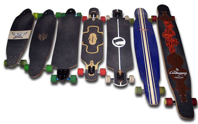 Tipos de patines para el skateboarding