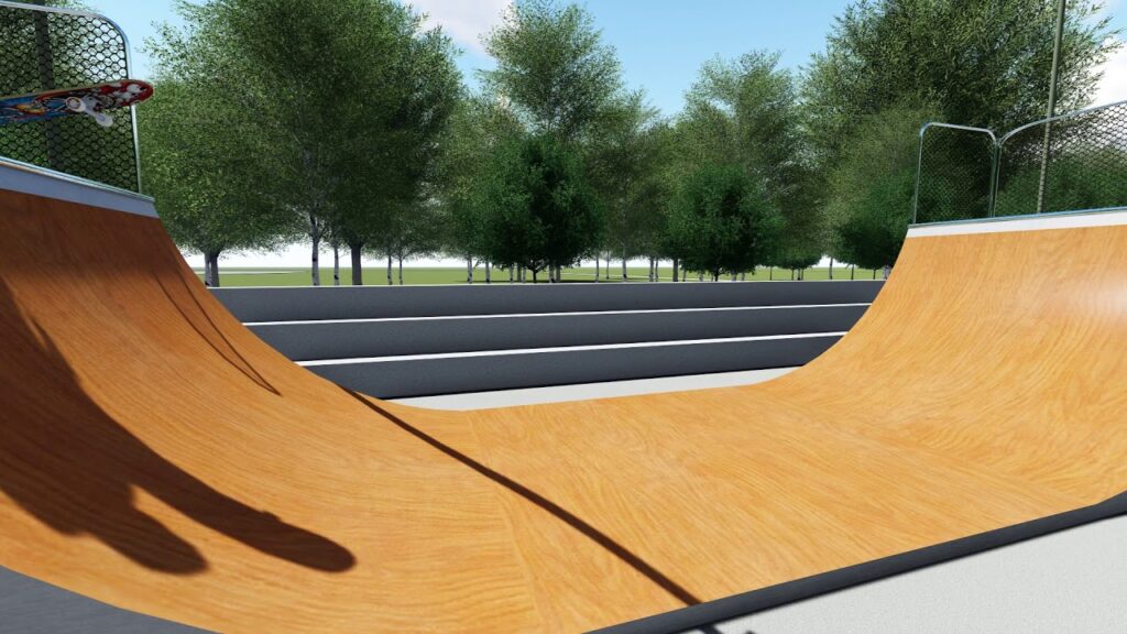 Skate Park Ecológico metálico Diseño Sostenible para un Entorno Mejorado